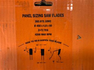 CMT 282.072.18W2 450mm Laminate-Chipboard Saw Blade